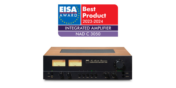 NAD C3050, mejor amplificador integrado en los premios EISA