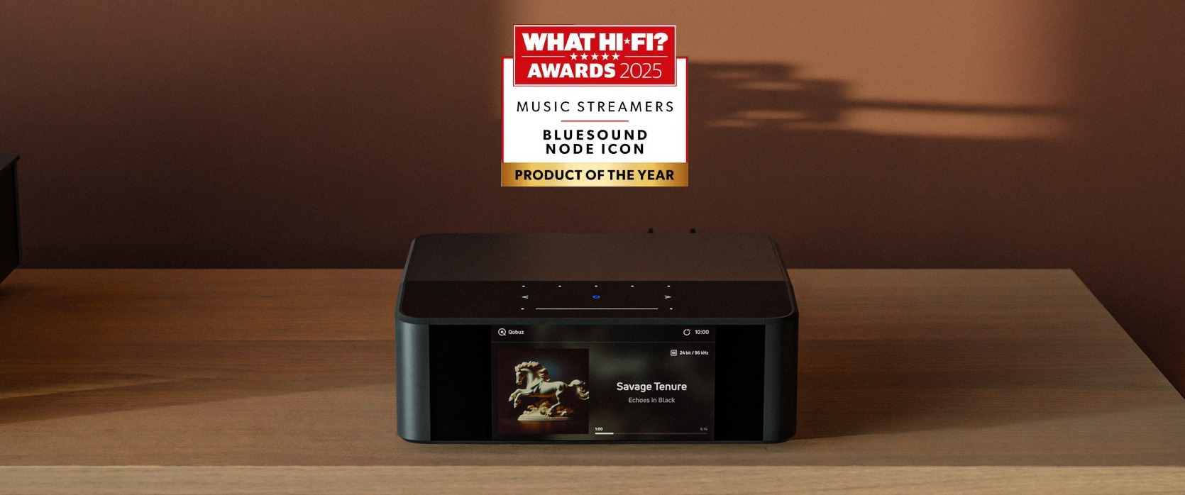 Bluesound NODE ICON: Producto del Año 2025 de What HiFi?